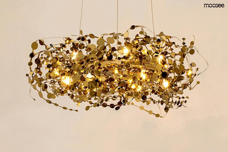 MOOSEE lampa wisząca MONETE 60 złota