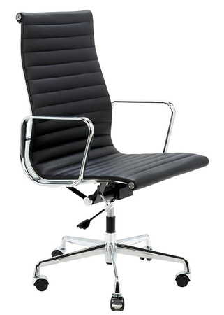 Fotel biurowy AERON PRESTIGE PLUS chrom  - skóra naturalna, aluminium