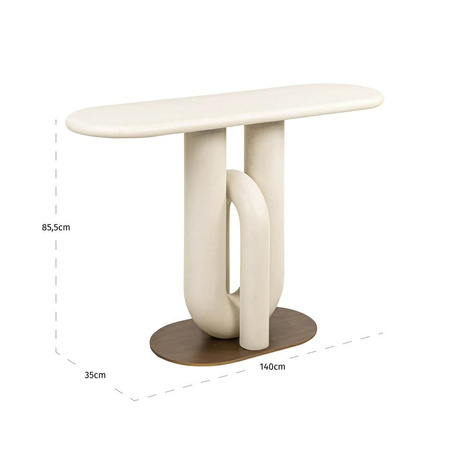 RICHMOND konsola WINSLOW biała