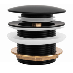 KOREK UNIWERSALNY DO WANNY CZARNY