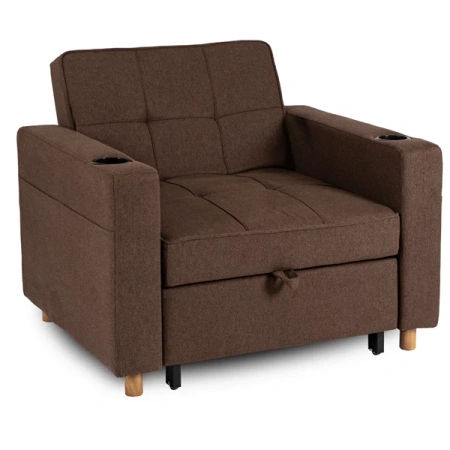 Fotel SOLOR Brązowy