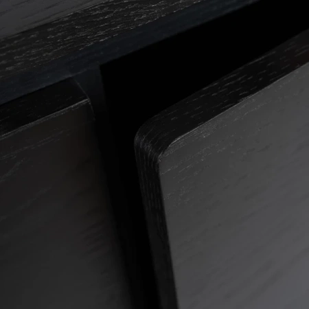 Komoda Trzydrzwiowa BECK 160 cm Czarna
