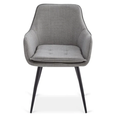 Krzesło EDRICK Tkanina Szare