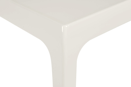 Stolik GHOST beżowy - poliwęglan