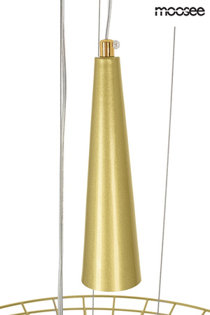 MOOSEE lampa wisząca SESTO złota