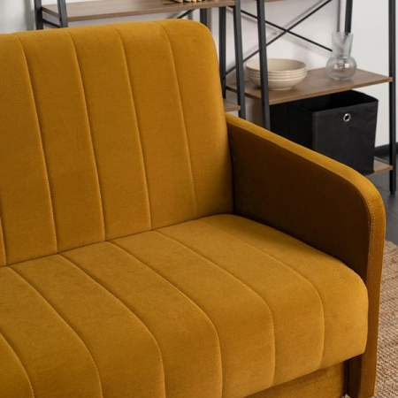 Sofa PORTO Musztardowa