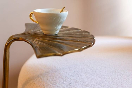 RICHMOND stolik LUISANA - szczotkowane złoto