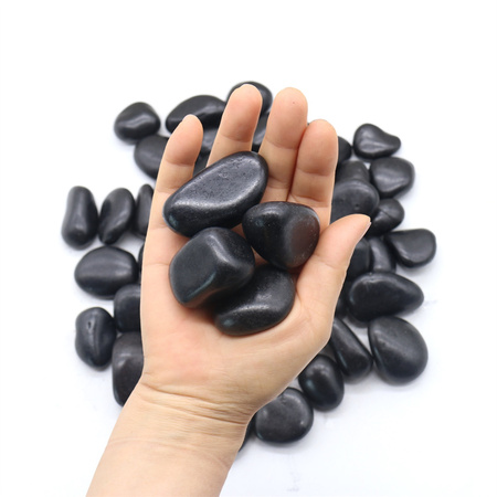 Kamień dekoracyjny ogrodowy 2-3 cm 2 kg   czarny