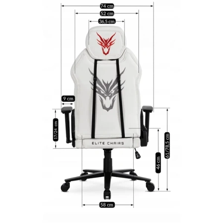 Fotel Obrotowy NEXON Biały