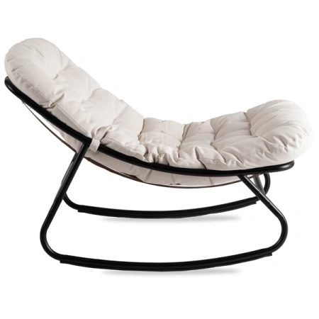 Fotel Bujany AURORA Beżowy