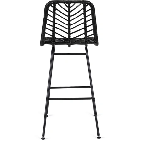 Hoker JERRY Rattanowy Czarny