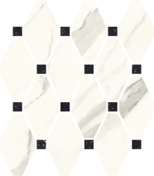 PARADYŻ CALACATTA MOZAIKA CIĘTA MIX POLER 23,6X25,2