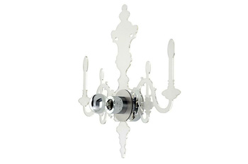 MOOSEE lampa ścienna ICE 3D transparentna