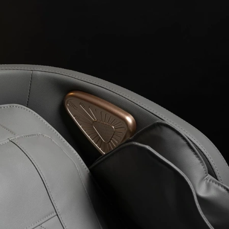 Fotel Masujący VX MAX Szary Ekoskóra