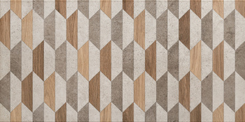 Tubądzin Domino Dover Graphite Geo Dekor 30,8x60,8