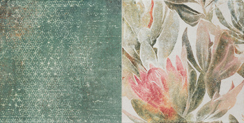 Tubądzin Domino Margot Flower A Dekor 30,8x60,8