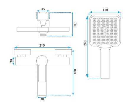 BATERIA WANNOWA MY2021-3GG ARGUS ZŁOTA SZCZOTKOWAN