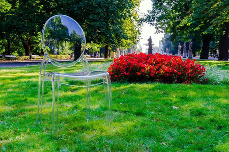 Krzesło ELIZABETH transparentne -  poliwęglan