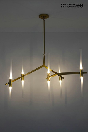 MOOSEE lampa wisząca CANDELABR 10 złota