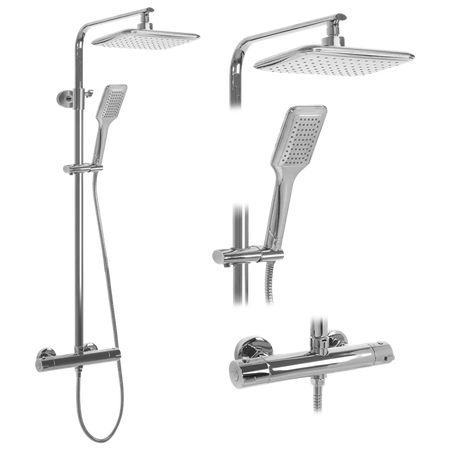 ZESTAW NATRYSKOWY TOM CHROM TERMOSTAT