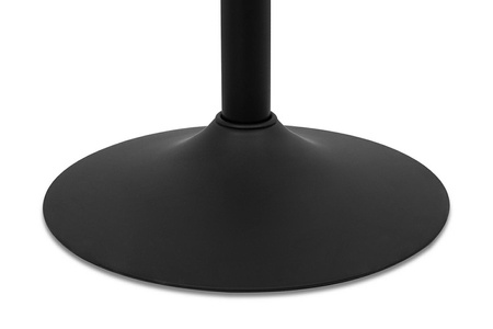 Krzesło barowe WRAPP regulowane czarne