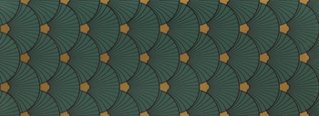 Tubądzin Maciej Zień Sophisticated Green Dekor 89,8x32,8
