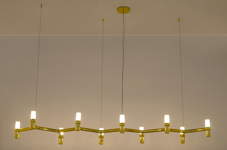 MOOSEE lampa wisząca ATOMIC LONG złota