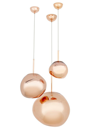 MOOSEE lampa wisząca FUSION 20 miedziana  - akryl