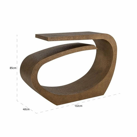 RICHMOND konsola ALHAMBRA szczotkowane    złoto