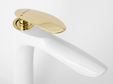 BATERIA UMYWA JS-B215-1WG  ORBIT BIAŁA/ZŁOTA WYSOK