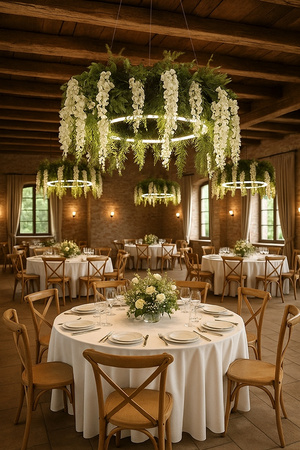 MOOSEE lampa wisząca GARDENS WISTERIA 90