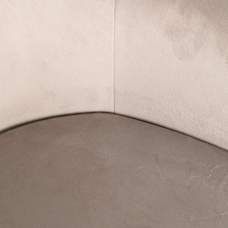 RICHMOND krzesło FAY welurowe - trudnopalne