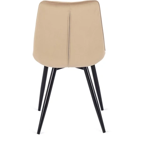 Krzesło RIO Beżowe Welurowe