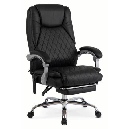 Fotel Obrotowy Masujący GIORGIO Czarny