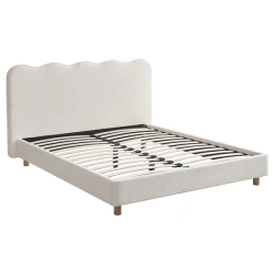 Łóżko 160x200 IZMIR Kremowe