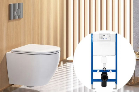 PRZYCISK DO STELAŻA PODTYNKOWEGO H CHROM