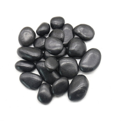 Kamień dekoracyjny ogrodowy 3-5 cm 1000   kg czarny