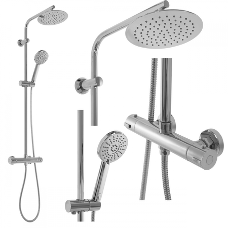 ZESTAW NATRYSKOWY BLISS CHROM TERMOSTAT