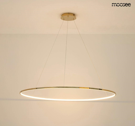 MOOSEE lampa wisząca RING SLIM 150 złota