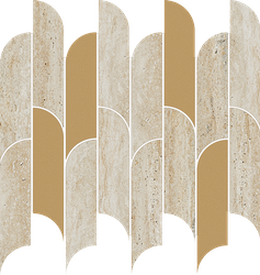 Tubądzin Tissue Beige Mozaika 27,2x29,8