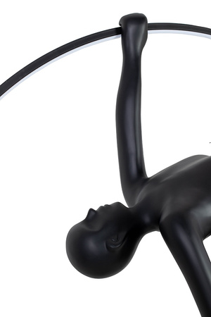 MOOSEE lampa podłogowa HUMAN ACROBATIC    czarna