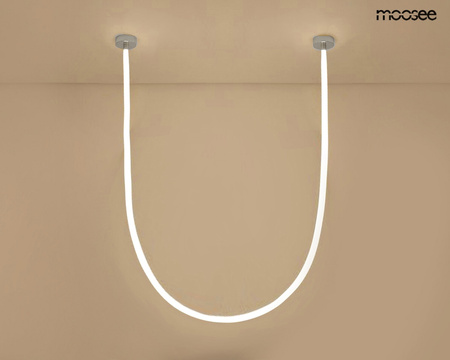 MOOSEE lampa wisząca LASSO 600 Smart      srebrna