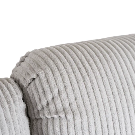 Fotel ARTURO Szary Sztruksowy