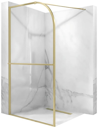 ŚCIANKA PRYSZNICOWA SKY BRUSH GOLD 120