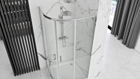 KABINA LOOK CHROM 90x90