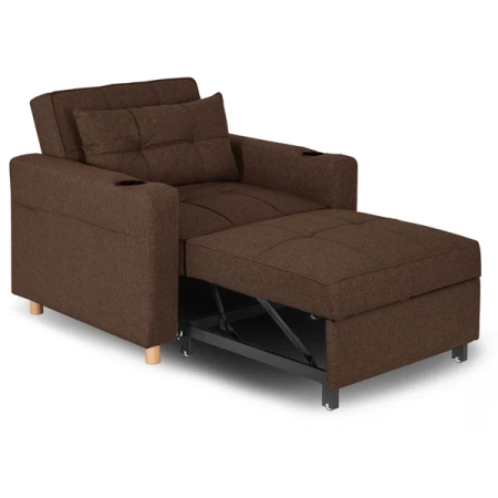 Fotel SOLOR Brązowy