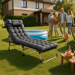 Łóżko Polowe VENUS Szare