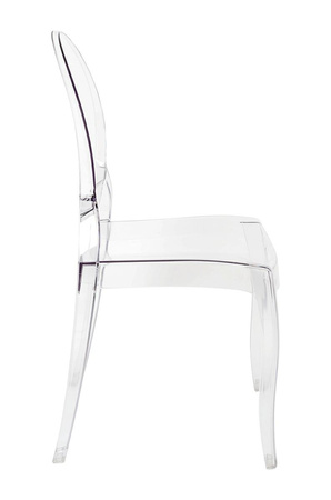 Krzesło ELIZABETH transparentne -  poliwęglan