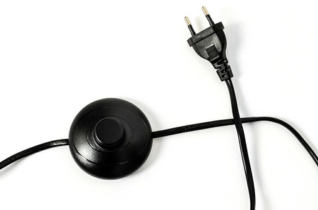 MOOSEE lampa podłogowa KOŃ HORSE STAND    S czarna - włókno szklane