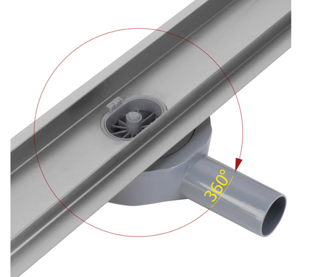 ODPŁYW NEOX PRO SZCZOTKOWANY 600